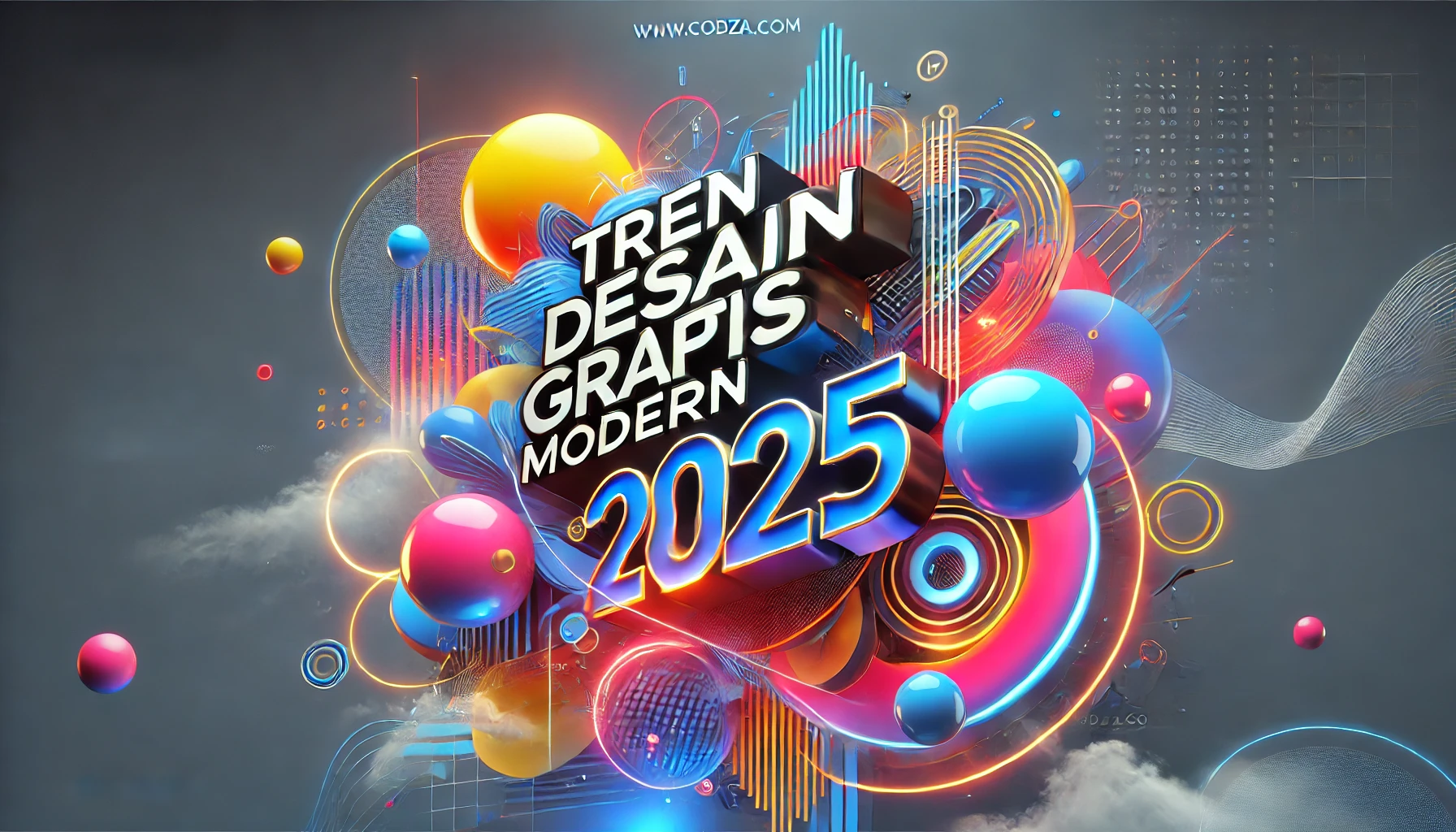 Tren Desain Grafis Modern 2025